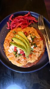 Pomegranate Chicken Taquitos