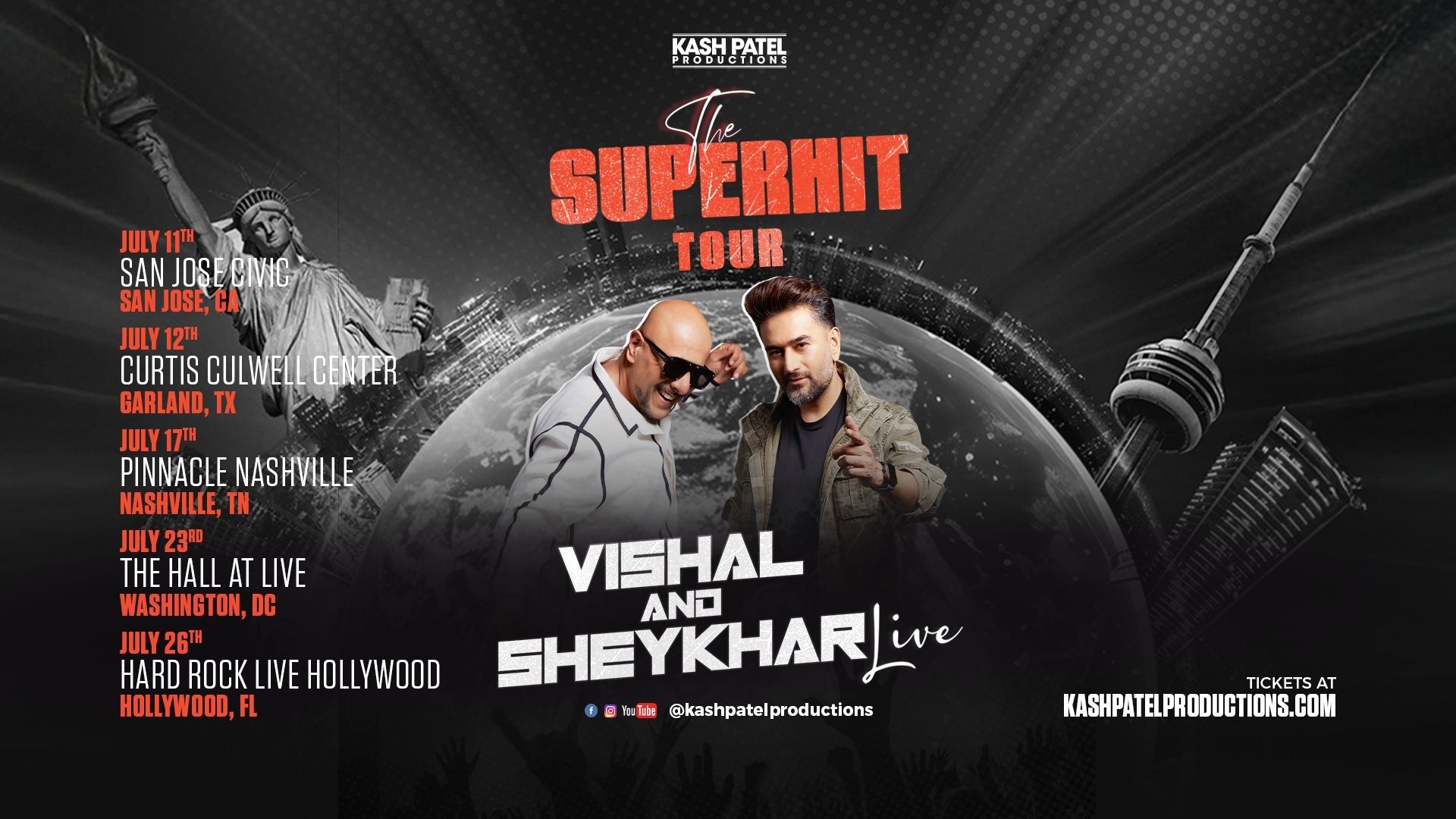 Vishal & Sheykhar Live in San Jose