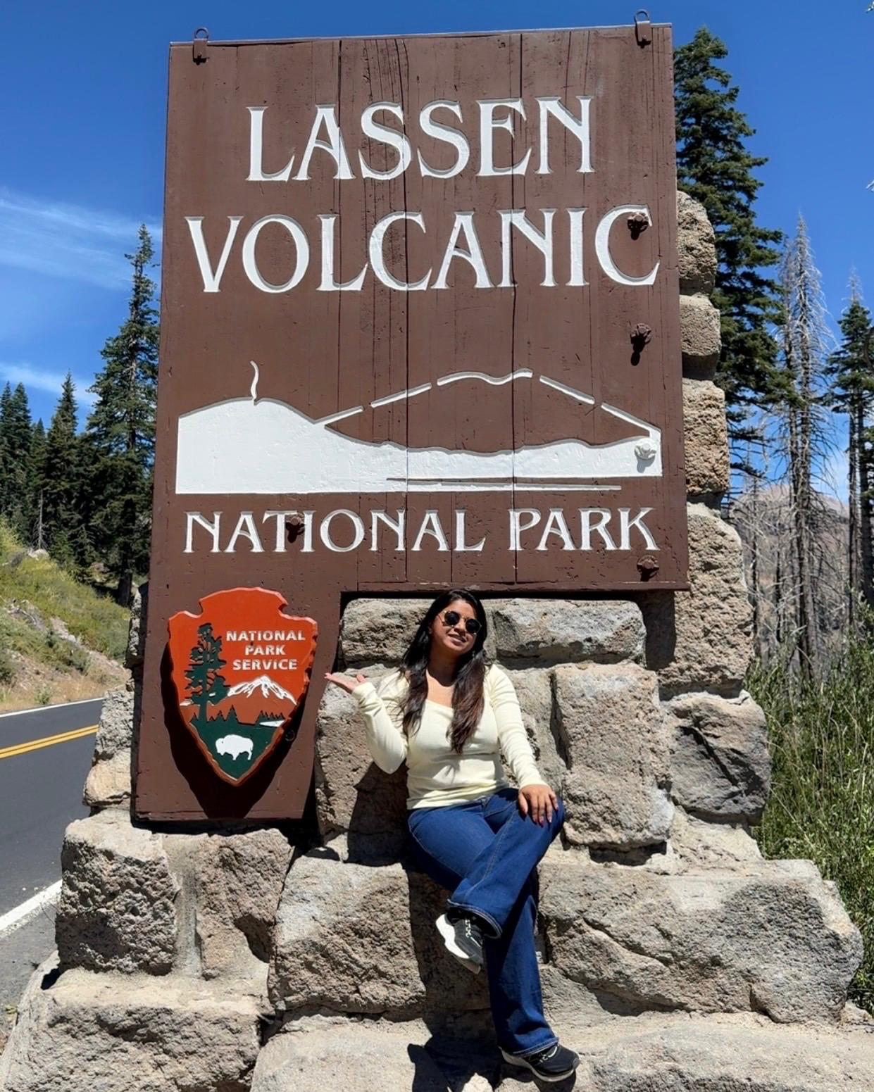 Lassen Volcanic National Park itinerary